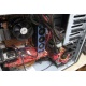 Компьютер Intel Core 2 Quad Q9400 в корпусе Ascot: корзина для дисков в Челябинске, вентилятор для памяти в Челябинске, видеокарта 512 Mb DDR4 ATI Radeon  (Челябинск)