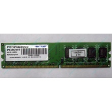 Модуль оперативной памяти 4Gb DDR2 Patriot PSD24G8002 pc-6400 (800MHz)  (Челябинск)