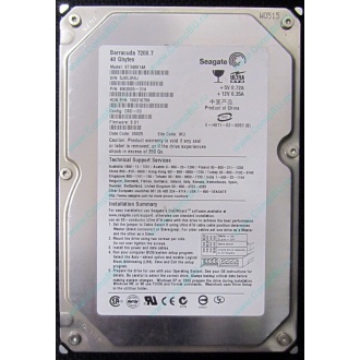 Жесткий диск 40Gb Seagate Barracuda 7200.7 ST340014A IDE (Челябинск)